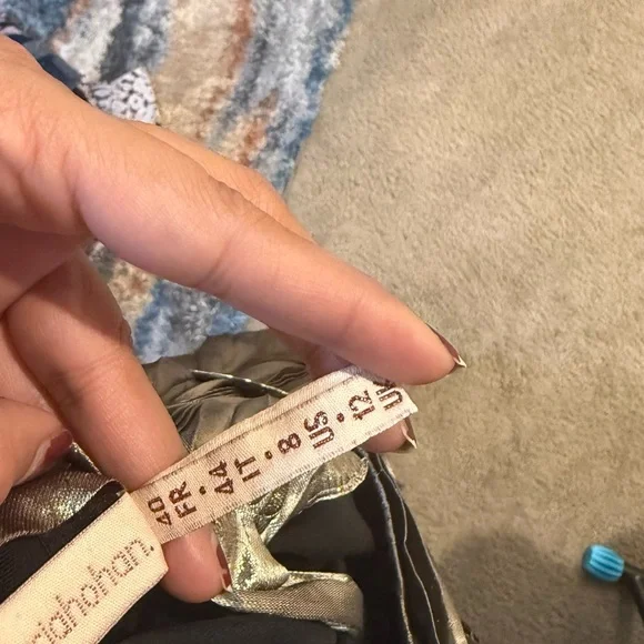 Maria Lucia Hohen Glamorous Metallic Maxi Dress - Picture 7 of 9